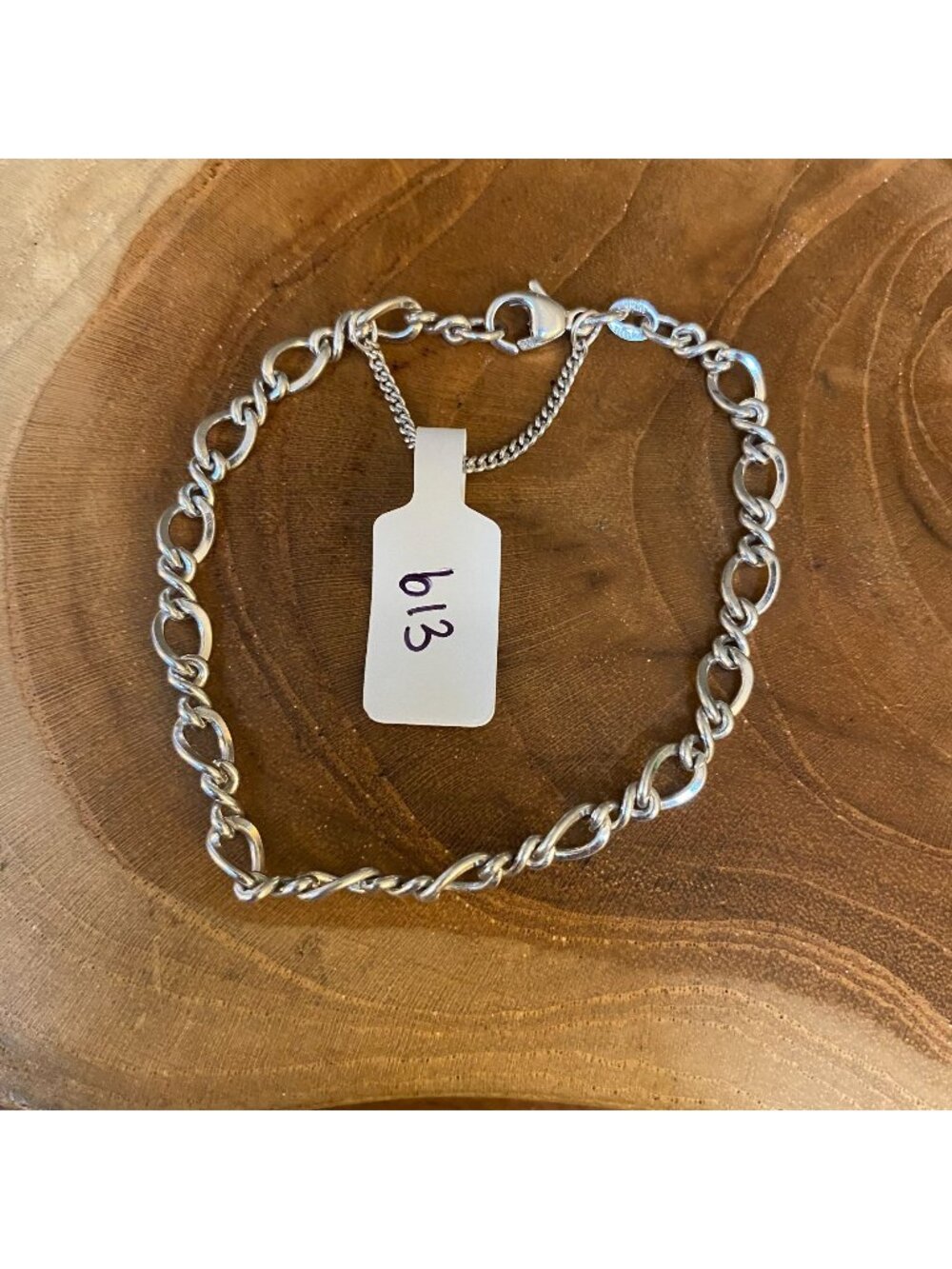James Avery Medium Twist Charm Bracelet, Size M, Sterling Silver